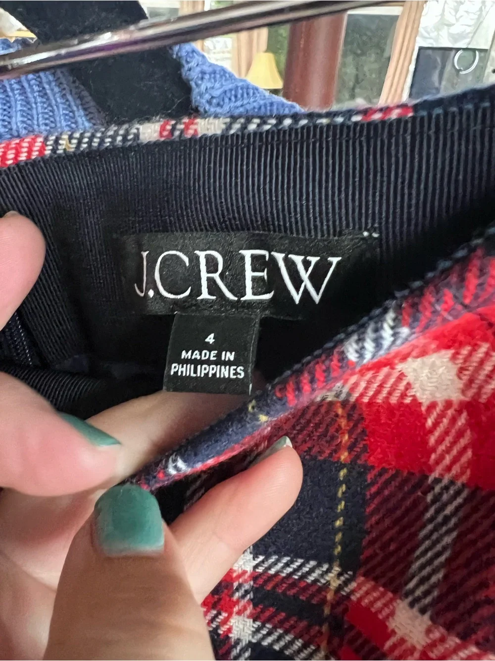 J. Crew crew plaid